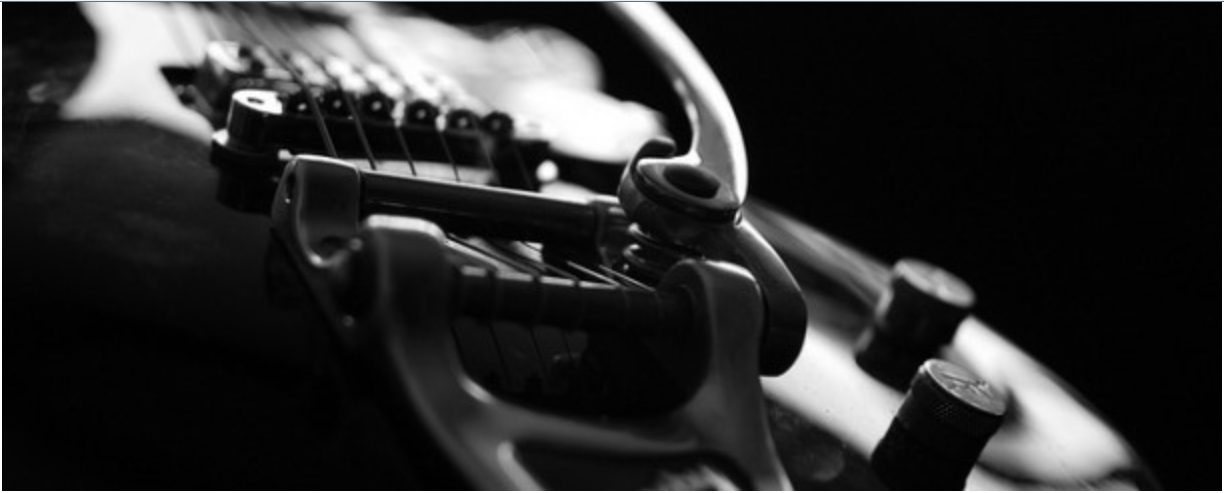 Archtop guitar detail