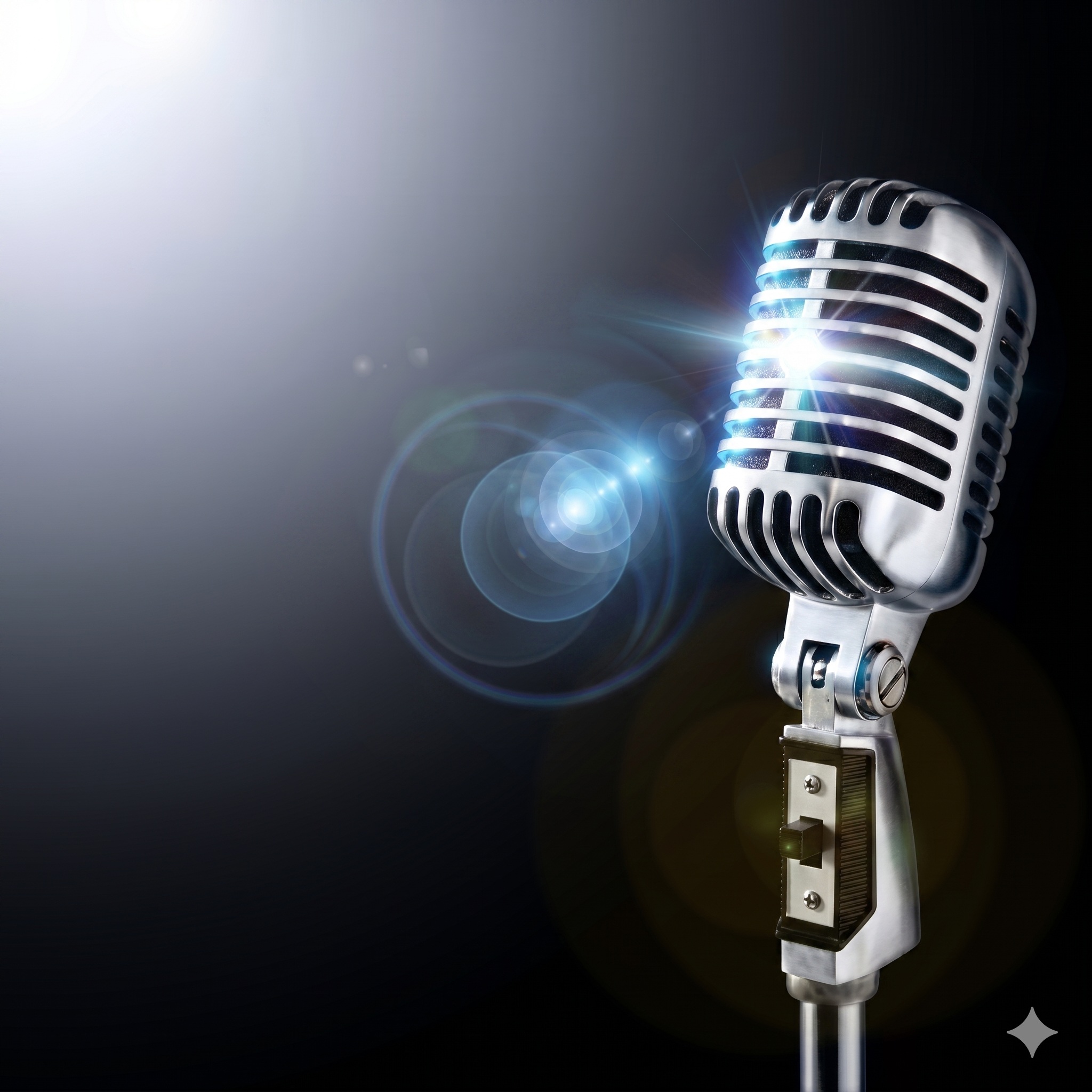 Vintage microphone